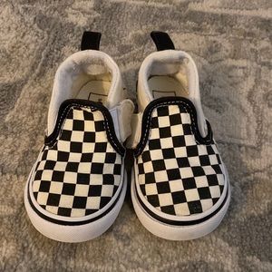 Toddler Checkered Vans